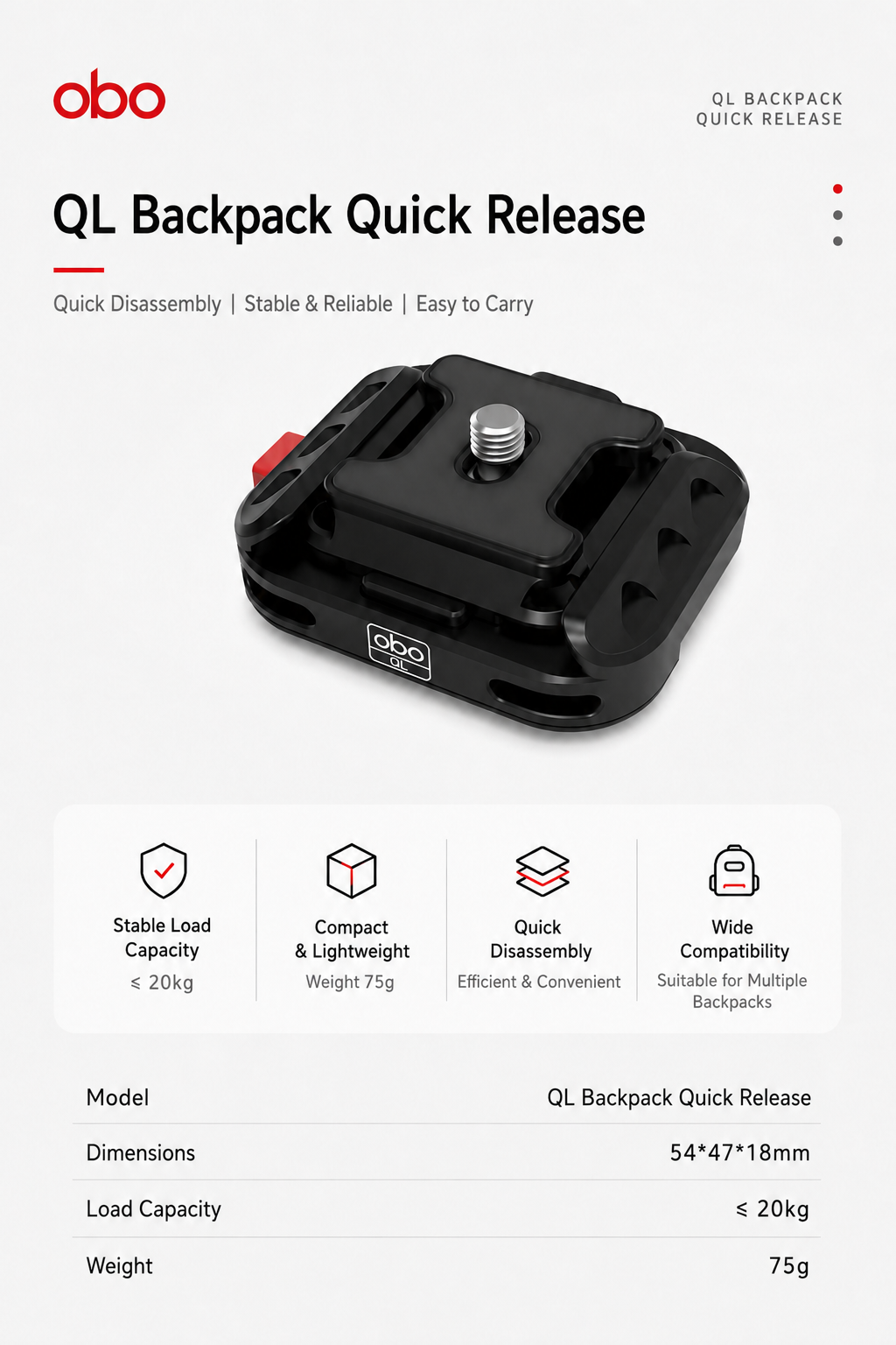 QL Quick-Release System view 7